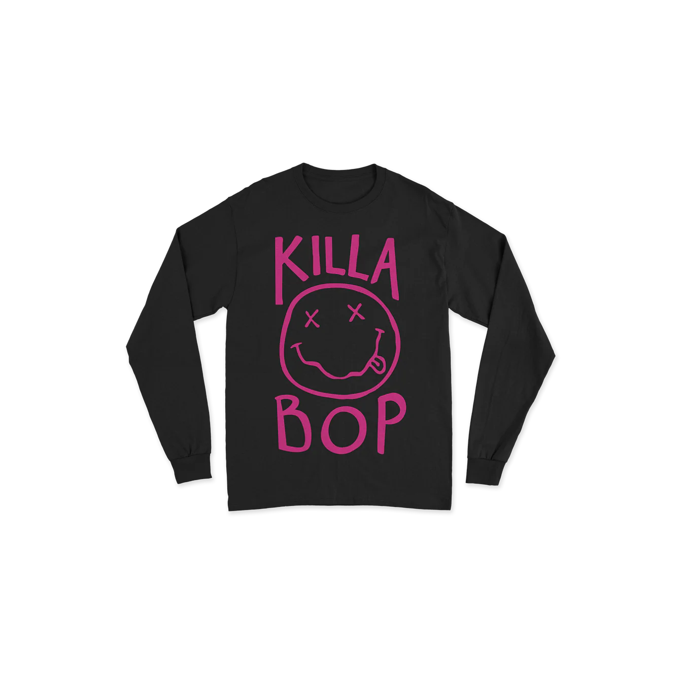 Killa Bop Grunge Smiley Longsleeve