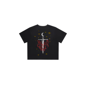 VENUS GRRRLS 3x3 Exclusive Crop Tee - Back